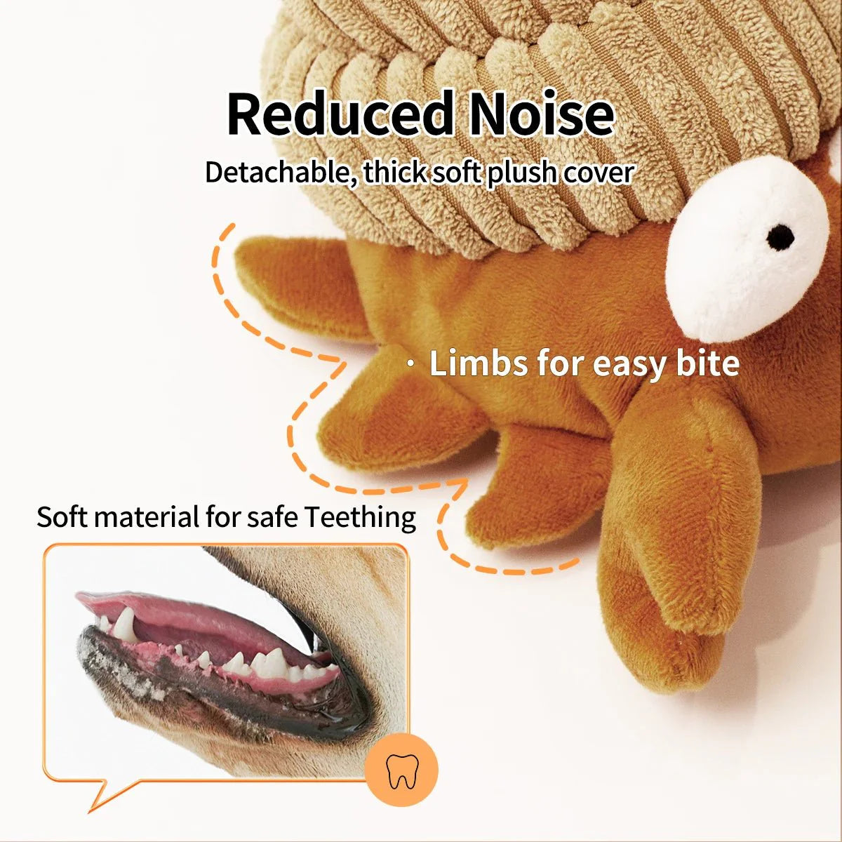 IPAWSPACE Interactive Toy Plush Dancing Ball