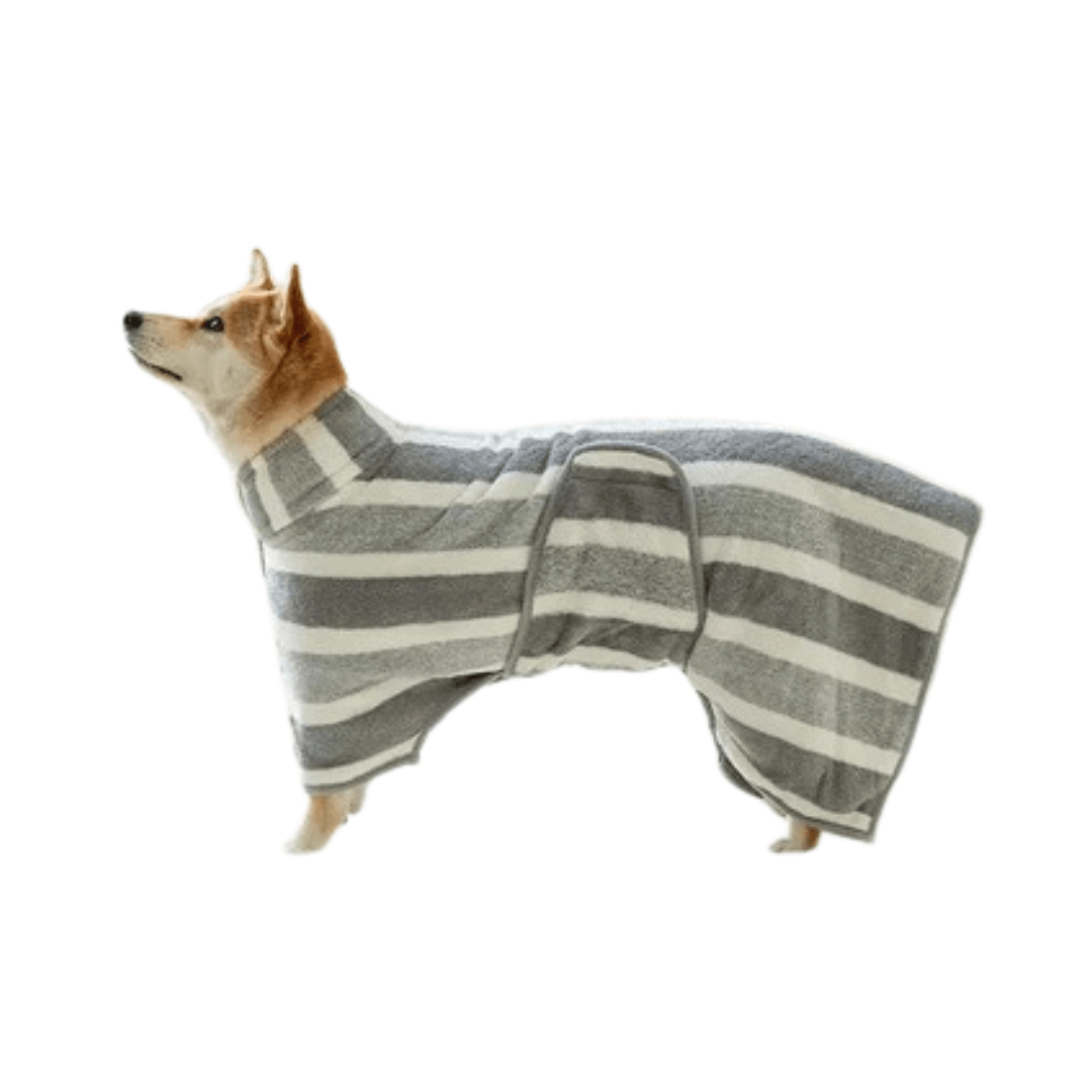 Microfiber quick dry bathrobe