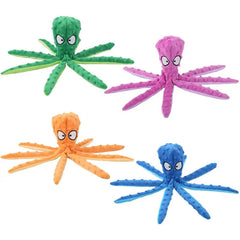 Octopus Plush Squeaky Dog Toy