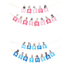 🎉 Paw-some Dog Birthday Party Banner – Celebrate in Style with Your Furry Friends! 🐾🎈
