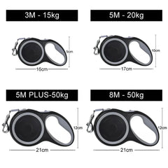 Pawtique Retractable Dog Leash
