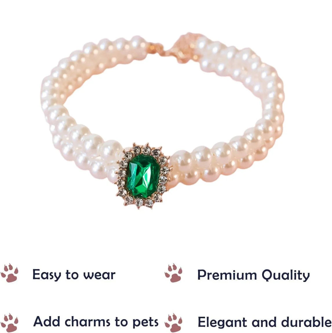 Pearl Collar Luxury Bling Crystal Jewelry