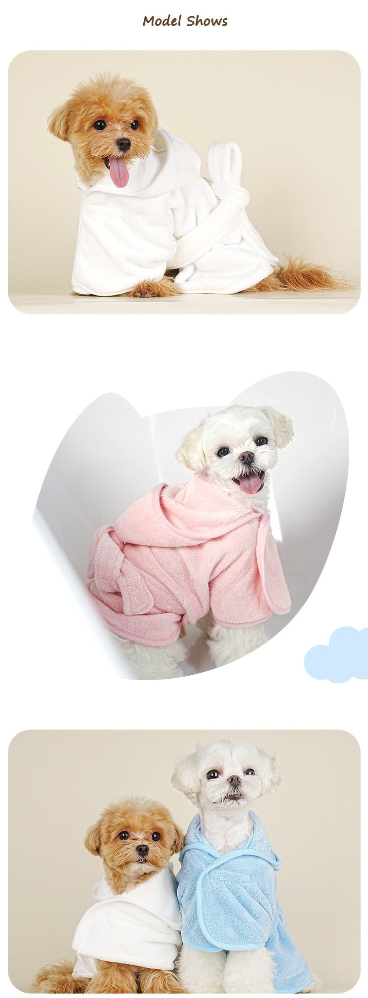 Bathrobe - Super Absorbent Towel for Quick Drying