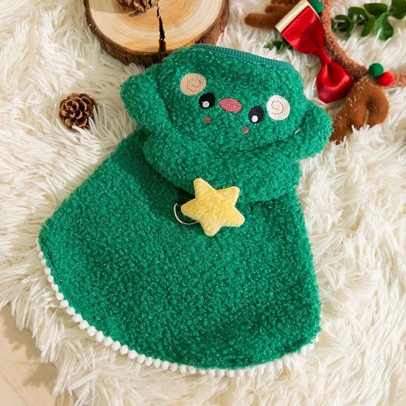 Christmas Costume Fleece Elk Cloak