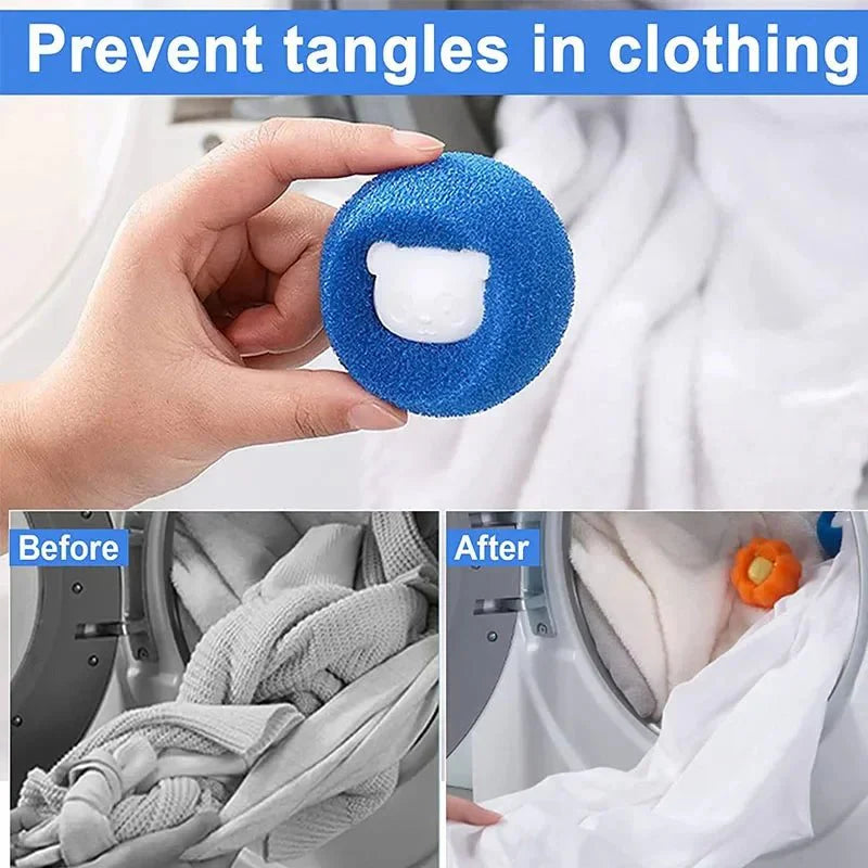 Reusable Laundry Fur Catcher for Washing Machine 2.4 Inch