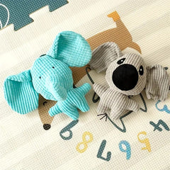 Plush Koala & Elephant Squeaky Durable Chew