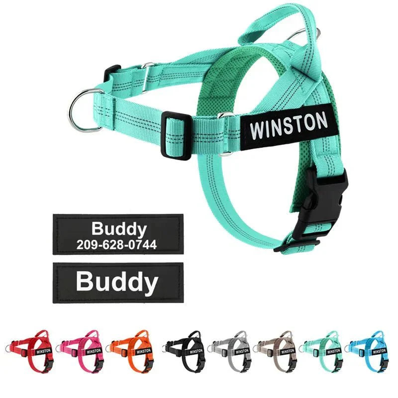 Reflective Adjustable Dog Harness – Personalized Harness for Walking