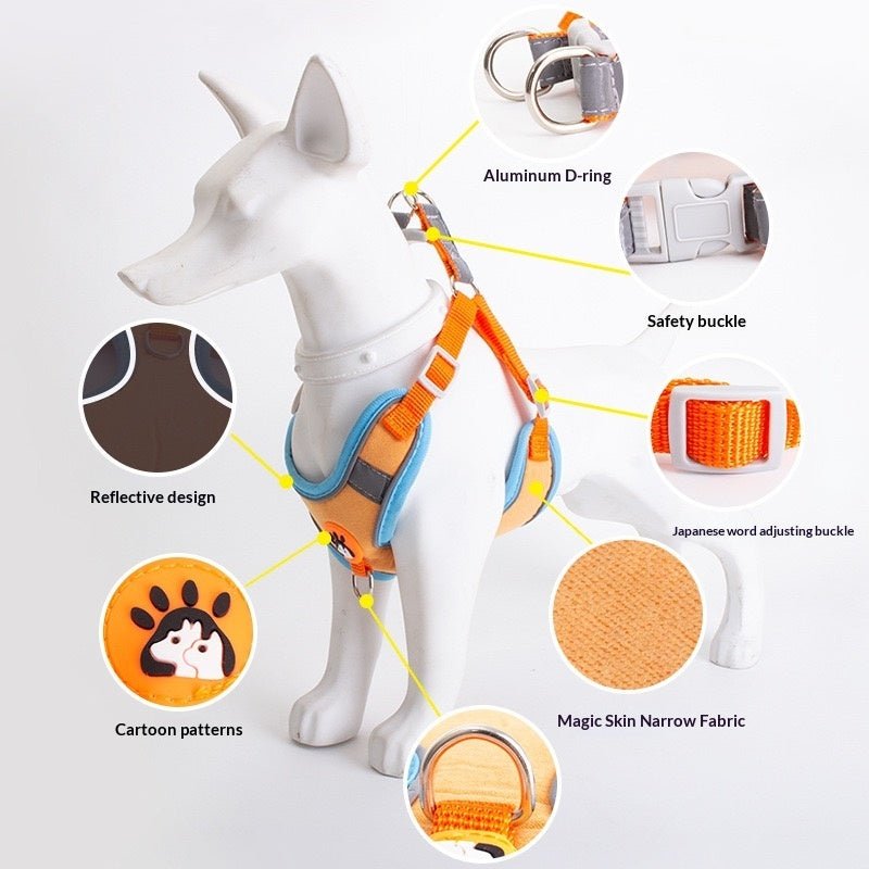 Reflective No Pull Dog Harness
