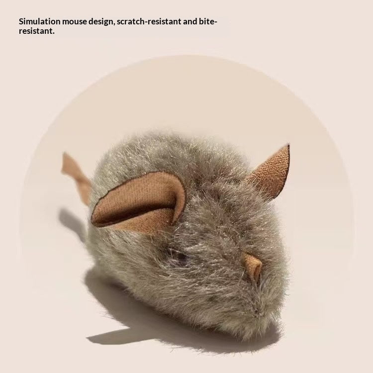 Simulation Squeaking Mouse Toy