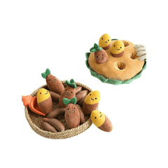 Sweet Potato Set Plush Toys with Sound