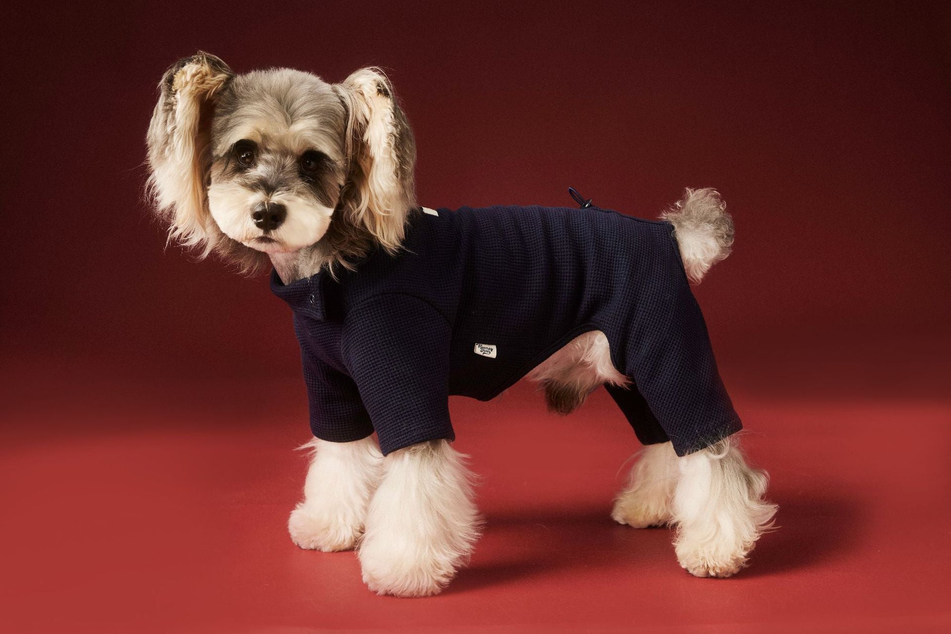 Underneath Outfits- Waffle Knit 4-Legged Base