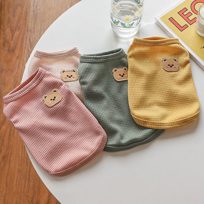 Waffle Pattern Pet Vest