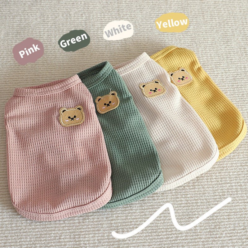 Waffle Pattern Pet Vest