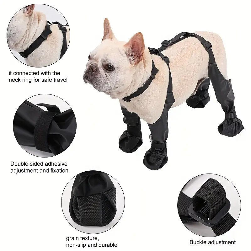 Waterproof Leggings Adjustable Paw Protection