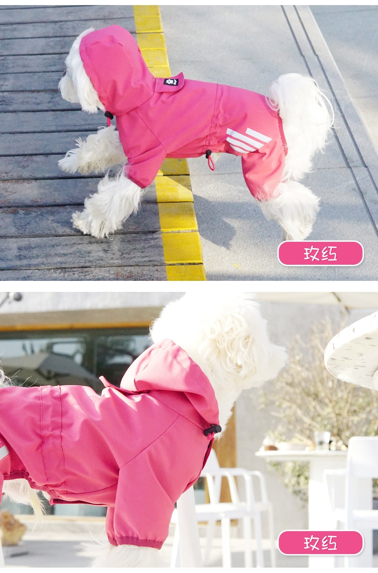 Waterproof Full Coverage 4-Legged Raincoat